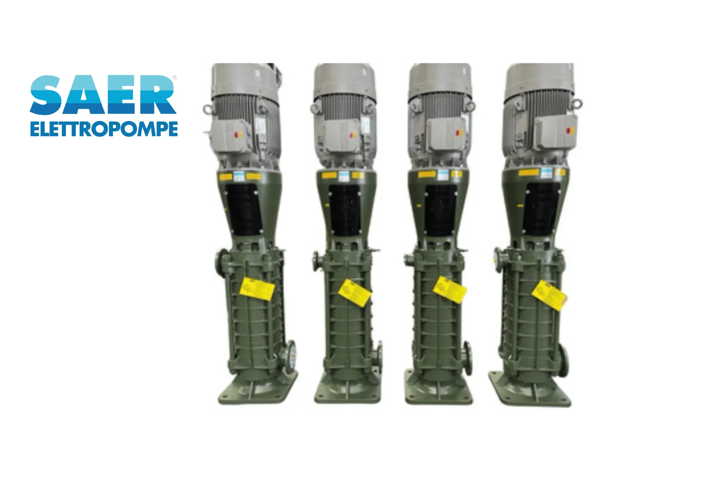 赛尔SAER TMVZ立式多级泵海外工业项目成套设备